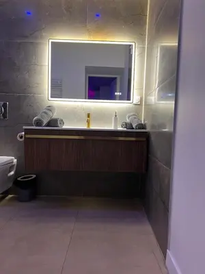 Salle de bains dans l'établissement Secret & Jacuzzi