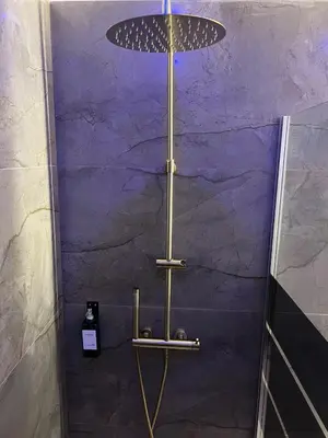 Salle de bains dans l'établissement Secret & Jacuzzi