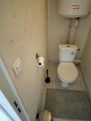 Salle de bains dans l'établissement Superbe appartement à Lyon8 avec 2 balcons