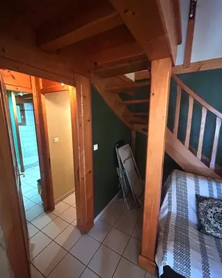 Un ou plusieurs lits dans un hébergement de l'établissement Gîtes de Charme en Isère