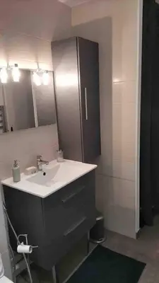 Salle de bains dans l'établissement Joli studio