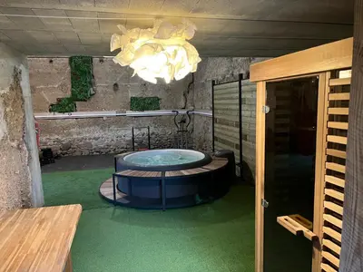 Plan de l'établissement Le vermeil - demeure de charme avec spa - Borne de recharge électrique