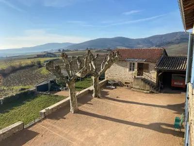 Paysage naturel près de la maison de vacances