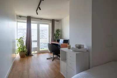 Télévision ou salle de divertissement dans l'établissement Appartement Mi-Luna - Welkeys