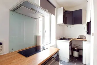 Cuisine ou kitchenette dans l'établissement Studio Hypercentre LYON