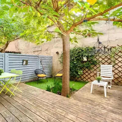Le Mûrier - Maison de ville avec patio parking - 6 pers