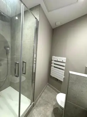 Salle de bains dans l'établissement Appartement agréable proche gare