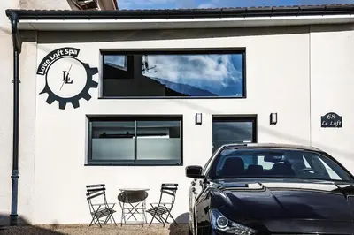 Plan de l'établissement Love Room Loft Spa logement entier balneo exterieur