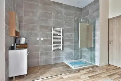 Salle de bains dans l'établissement Cozy Confort