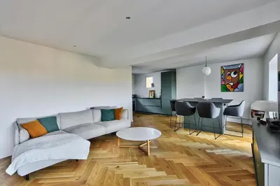 Coin salon dans l'établissement Le memorable