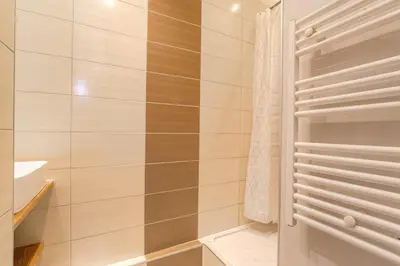 Salle de bains dans l'établissement Joli studio fonctionnel, 2 personnes, Charpennes