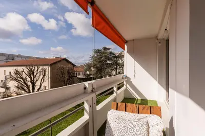 Balcon ou terrasse dans l'établissement DIFY Tony Garnier - Gerland