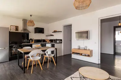 Cuisine ou kitchenette dans l'établissement DIFY Tony Garnier - Gerland