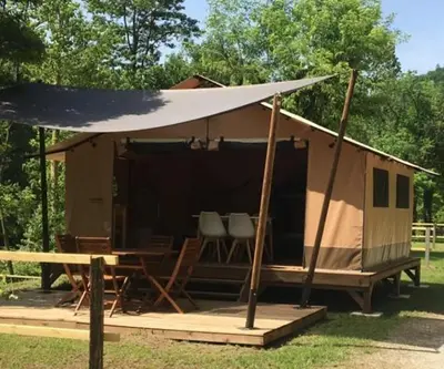 Bâtiment de le camping