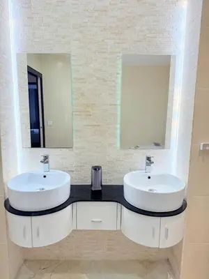 Salle de bains dans l'établissement Maison Frappaz