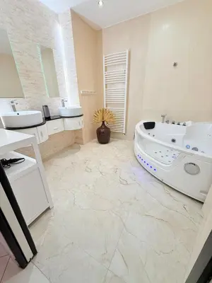 Salle de bains dans l'établissement Maison Frappaz
