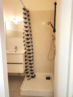 Salle de bains dans l'établissement Cosy studio 14m2 centre-ville