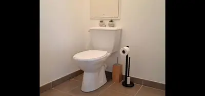 Salle de bains dans l'établissement Perle centre ville