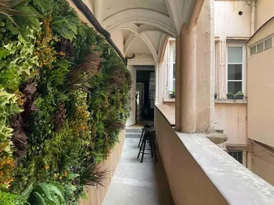 Jardin de l'établissement Rue Mercière, Terrasse, Hypercentre, Lyon