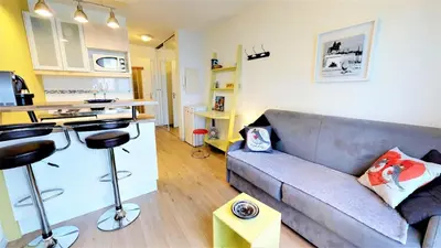 Cuisine ou kitchenette dans l'établissement Grange Blanche 1