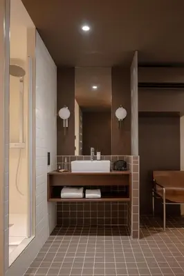 Salle de bains dans l'établissement MiHotel - Rue Cuvier