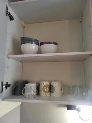 Cuisine ou kitchenette dans l'établissement Bel appartement en RDC avec parking