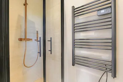 Salle de bains dans l'établissement Appartement moderne et confortable , Ecully
