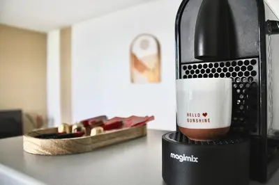 Boissons dans l'établissement Appartement proche grands axes - parking privé