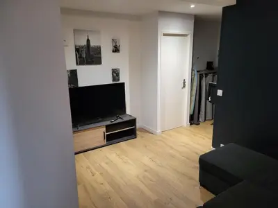 Plan de l'établissement Chambre privée dans un appartement en colocation proche AEROPORT, GROUPAMA STADIUM, LDLC ARENA,EUROXPO,TRAMWAY