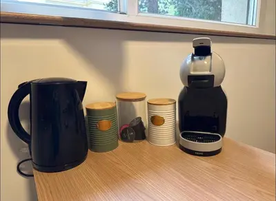 Plateau bouilloire dans l'établissement Le cosy Cusset
