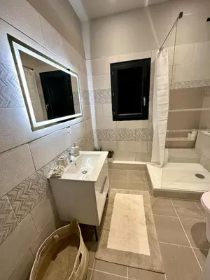 Salle de bains dans l'établissement Grand studio