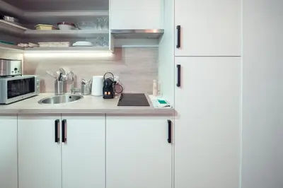 Cuisine ou kitchenette dans l'établissement Chez Jean - Beautiful studio - Cordeliers