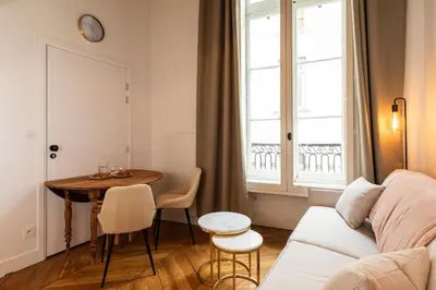 Coin salon dans l'établissement SmartStay Traboule - Place Bellecour