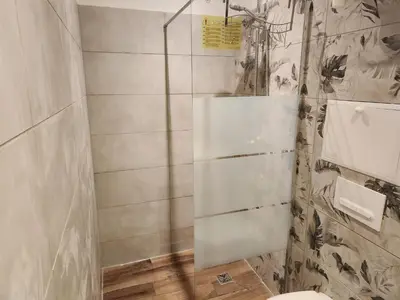 Salle de bains dans l'établissement Studio calme