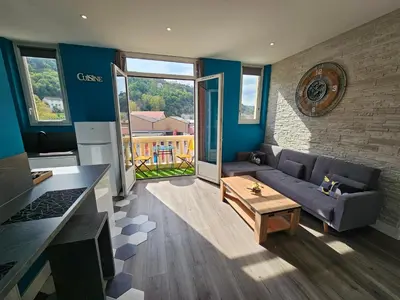 Coin salon dans l'établissement Le VIP