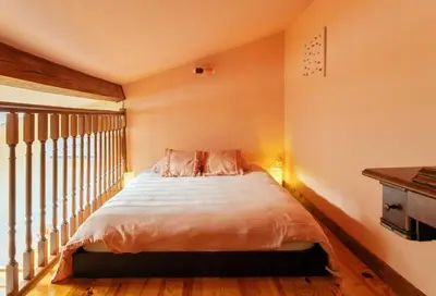 Un ou plusieurs lits dans un hébergement de l'établissement Maison Mori