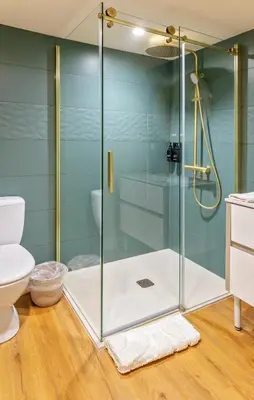 Salle de bains dans l'établissement La Maison Mori