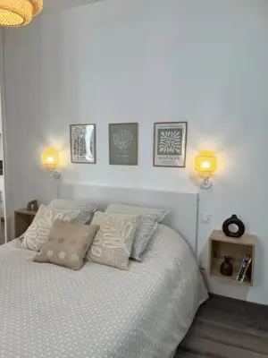 Un ou plusieurs lits dans un hébergement de l'établissement Loft au cœur de Tarare