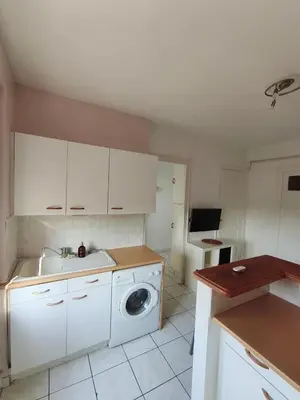 Cuisine ou kitchenette dans l'établissement 101 Appartement