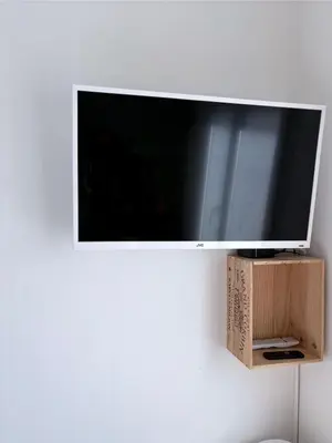 Télévision ou salle de divertissement dans l'établissement Appartement indépendant