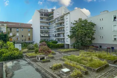 Jardin de l'établissement Appartement de caractère Central Cosy & Calme