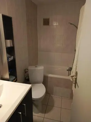 Salle de bains dans l'établissement Belle en Presqu'île