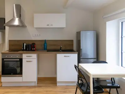 Cuisine ou kitchenette dans l'établissement DIFY Rue des Docks - Vaise