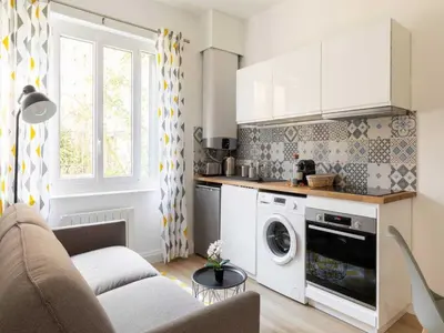 Cuisine ou kitchenette dans l'établissement Dify Coeur de Lyon - Part Dieu