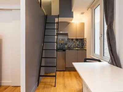 Cuisine ou kitchenette dans l'établissement DIFY Bonald - Quai du Rhône