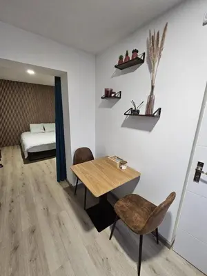 Plan de l'établissement Cosy T1 au 14B avec Climatisation et Parking