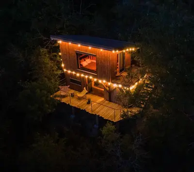 Plan de l'établissement La Muzetiere Cabane du crêt