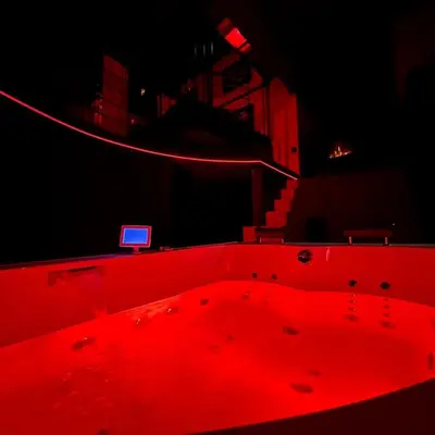 Plan de l'établissement Sweet secret's jacuzzi-love room Vieux Lyon