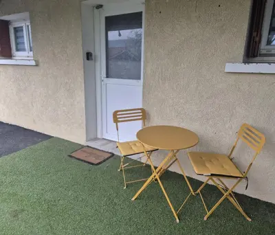 Plan de l'établissement Studio1 calme indépendant, proche Lyon,Beaujolais