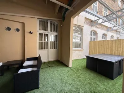 Coin salon dans l'établissement La parenthèse